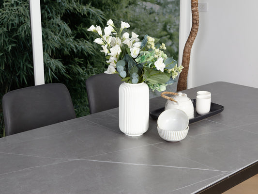 Nikita Extension Dining Table Bulgarian Grey