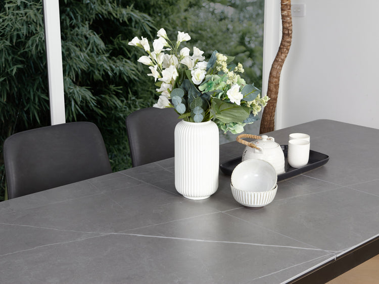 Nikita Extension Dining Table Bulgarian Grey
