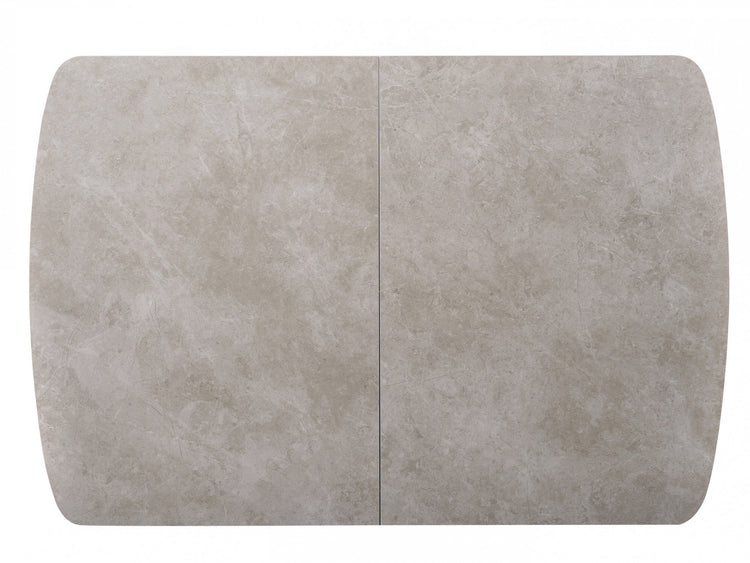 Mila Extension Dining Table Greystone Ceramic