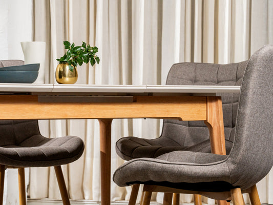 Sydney Dining Chair Taupe Set of 4