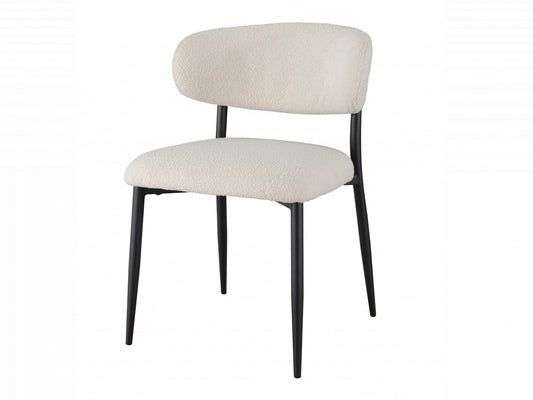 Milan Dining Chair Off White Set of 2