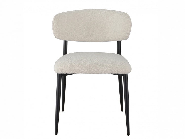 Milan Dining Chair Off White Set of 2