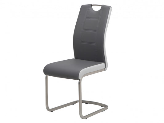 Liam Dining Chair Grey/Light Grey Set of 2