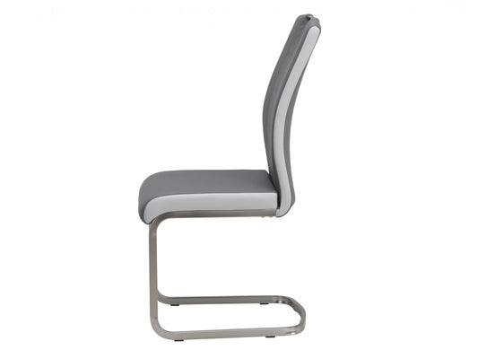 Liam Dining Chair Grey/Light Grey Set of 2