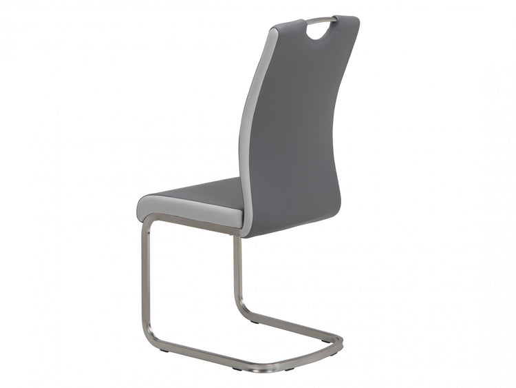 Liam Dining Chair Grey/Light Grey Set of 2