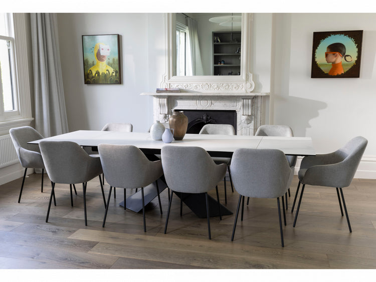 Napier Dining Chair Grey Set of 2