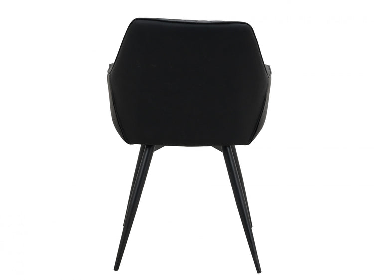 Zeus Dining Chair Black Set of 2