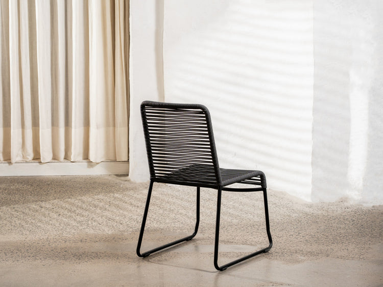 Lido Outdoor Chair Charcoal