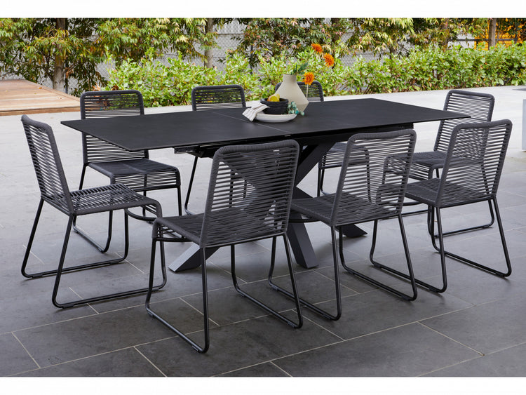 Lido Outdoor Chair Charcoal