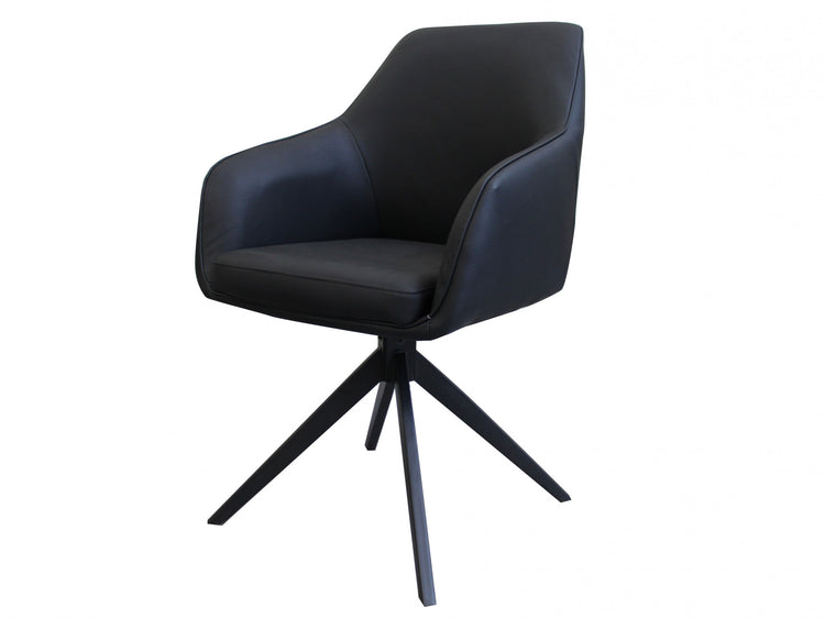 Oscar Dining Chair Black Set of 2
