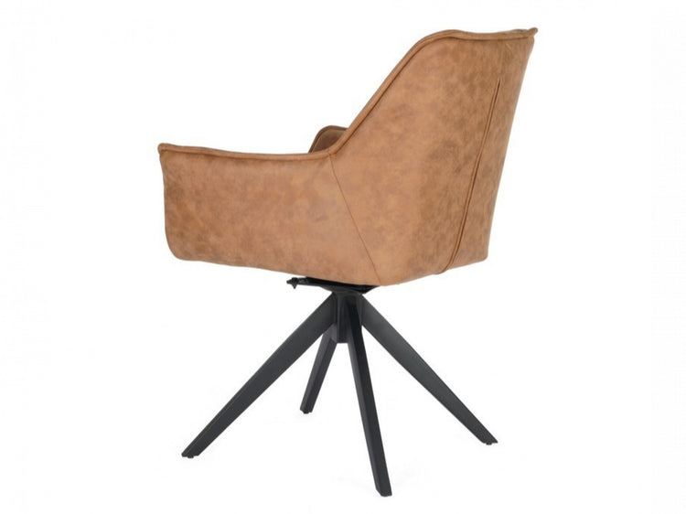 Bella Dining Chair Cognac Set of 2