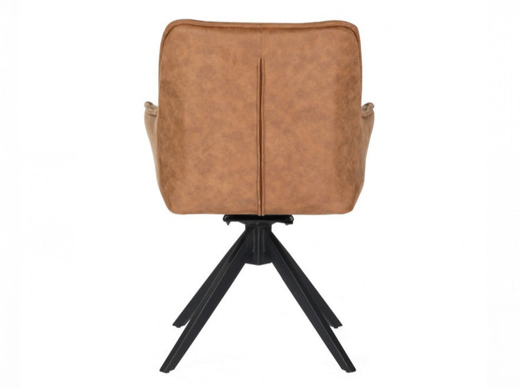 Bella Dining Chair Cognac Set of 2
