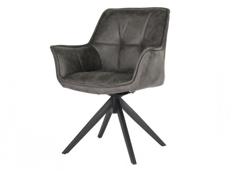 Bella Dining Chair Grey Set of 2