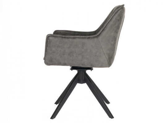 Bella Dining Chair Grey Set of 2