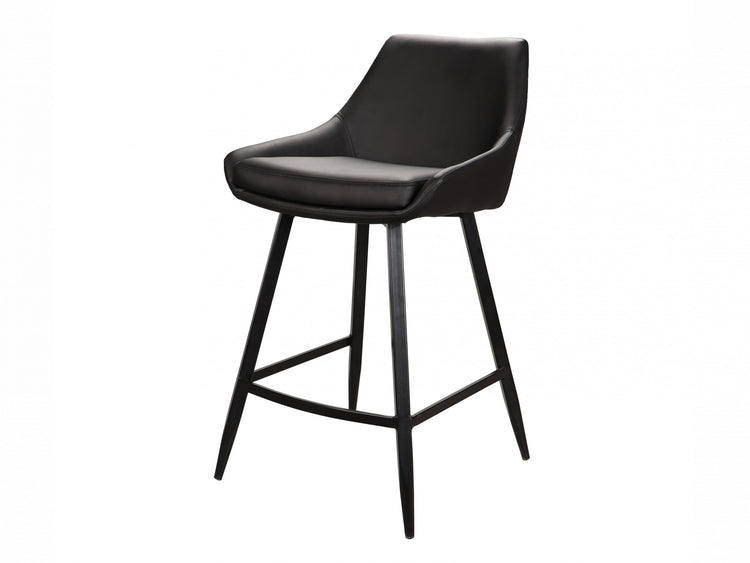 Toledo Bar Stool Black Set of 2