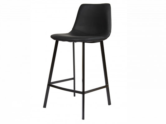 Hugo Bar Stool Black Set of 2