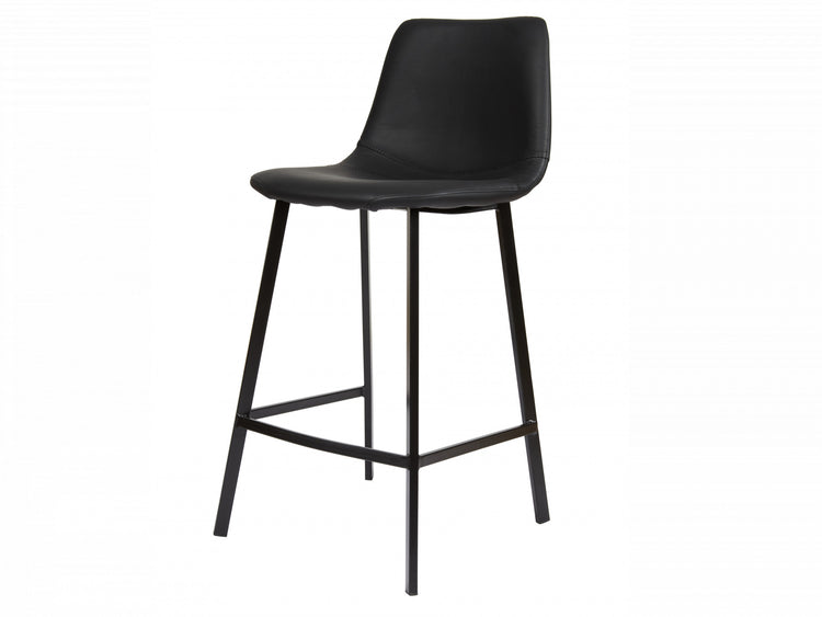 Hugo Bar Stool Black Set of 2