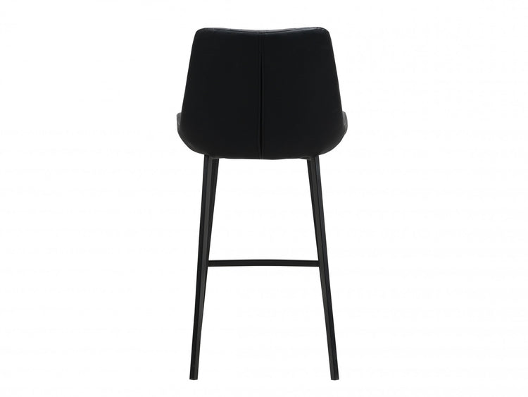 Flynn Bar Stool Black Set of 2