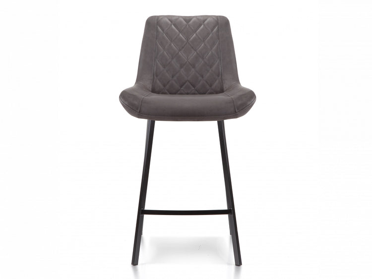 Flynn Bar Stool Charcoal Set of 2