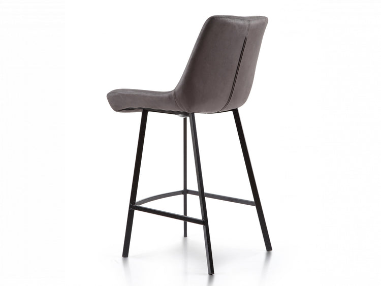 Flynn Bar Stool Charcoal Set of 2