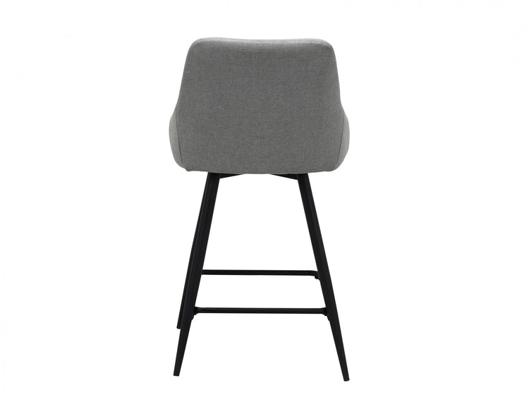 Ashton Bar Stool Silver Grey Set of 2