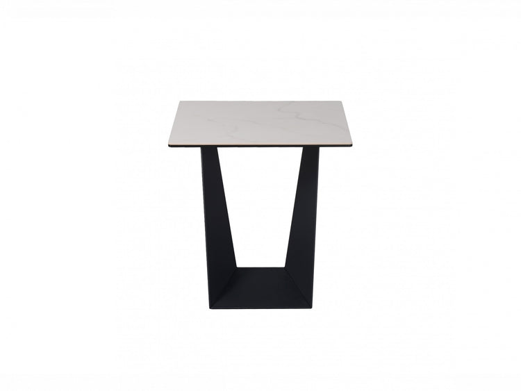 Symphony Side Table Marmo Ceramic