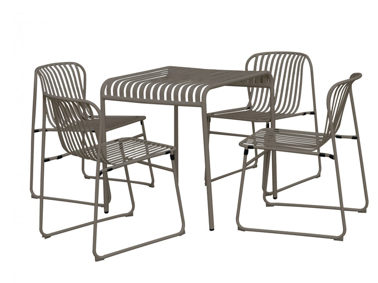 Swiss Small Dining Table Cappuccino