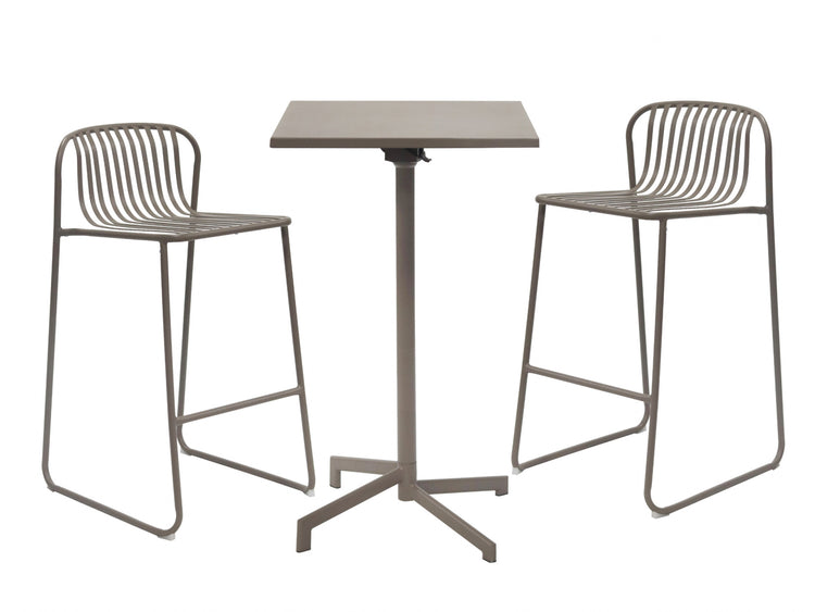 Swiss Bar Chair Cappuccino - BAR CHAIRS Set of 2