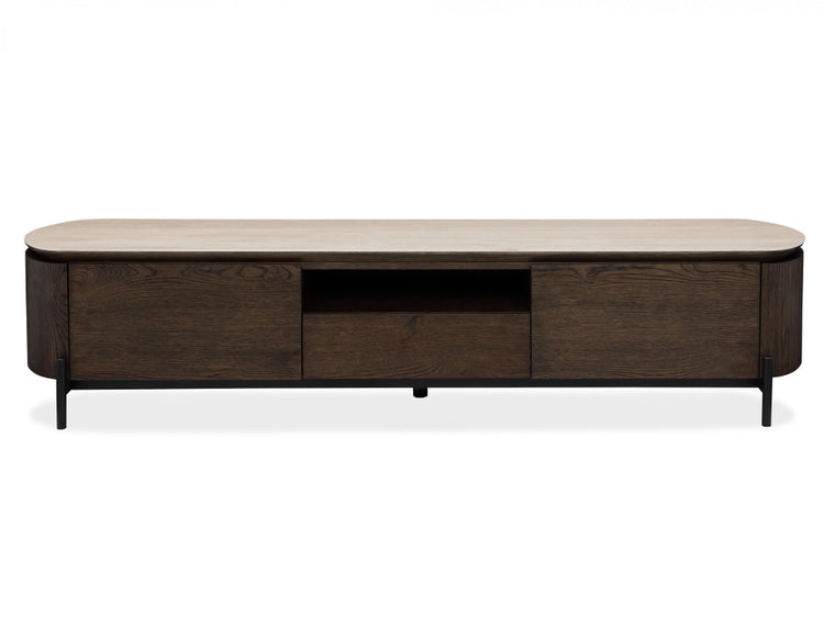 Sorrento TV Unit Bisque / Coffee