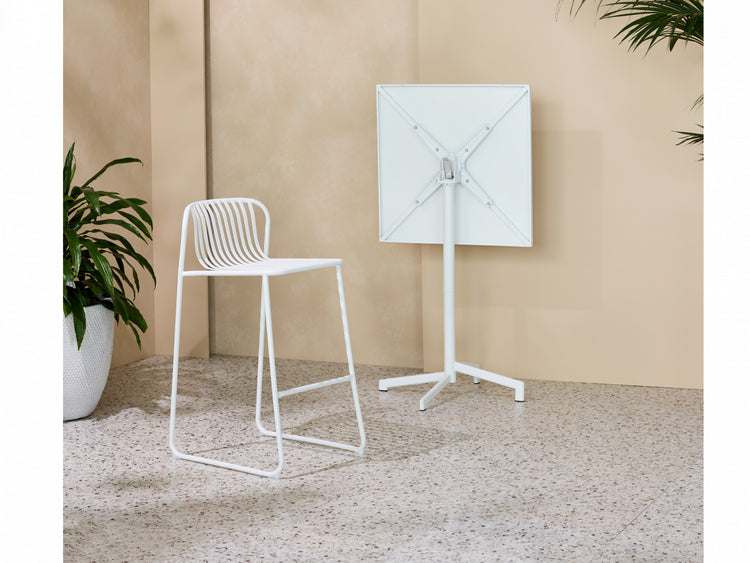 Swiss Bar Table White