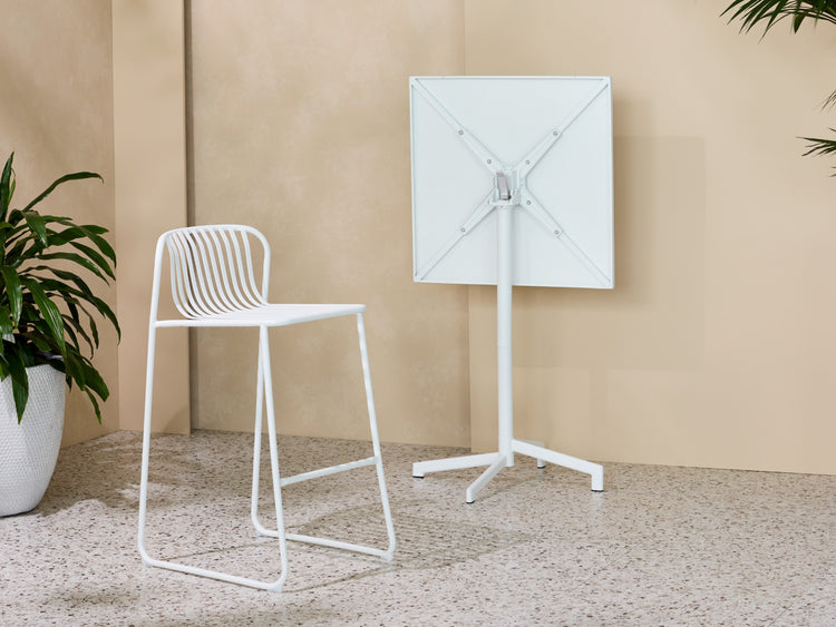 Swiss Bar Chair White - BAR CHAIRS Set of 2
