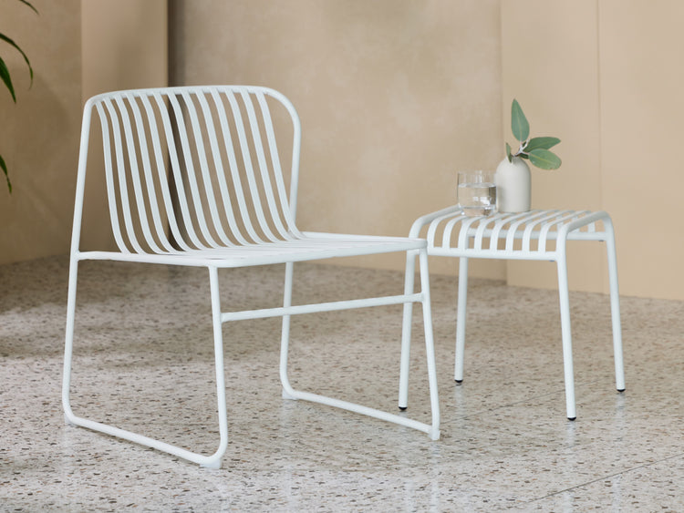 Swiss Side Table White - SIDE TABLE