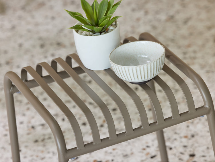 Swiss Side Table Cappuccino - SIDE TABLE