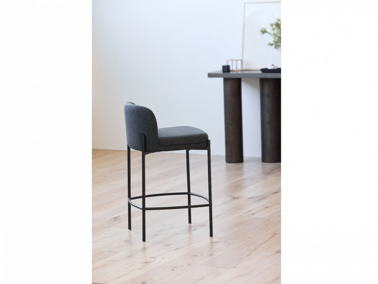 Moritz Bar Stool Charcoal