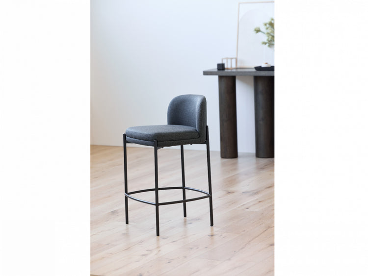 Moritz Bar Stool Charcoal