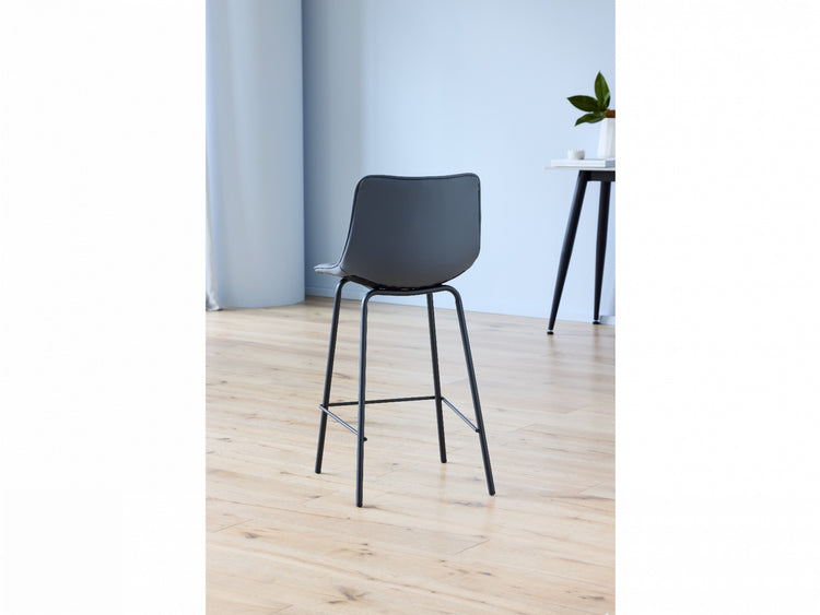 Cali Bar Stool Charcoal Set of 2