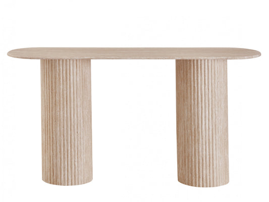 Milos Console Table Limestone