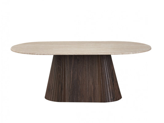 Crete Coffee Table Travertine