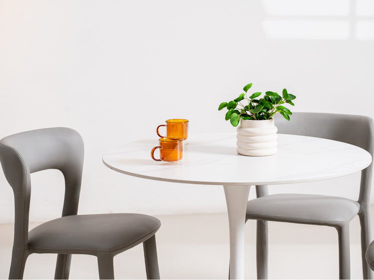 Scandi Medium Dining Table Snow White