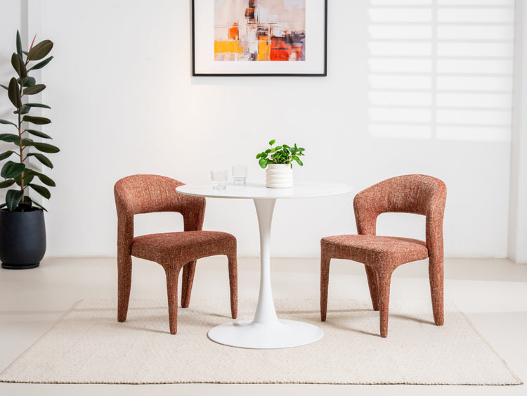 Scandi Small Dining Table Snow White
