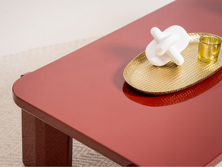 Lucky Coffee Table Red Gloss