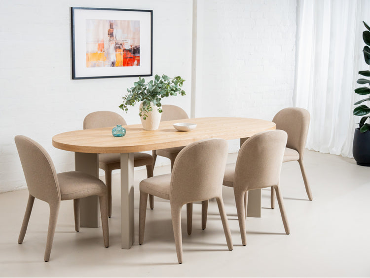 Onasis Dining Chair Linen Set of 2