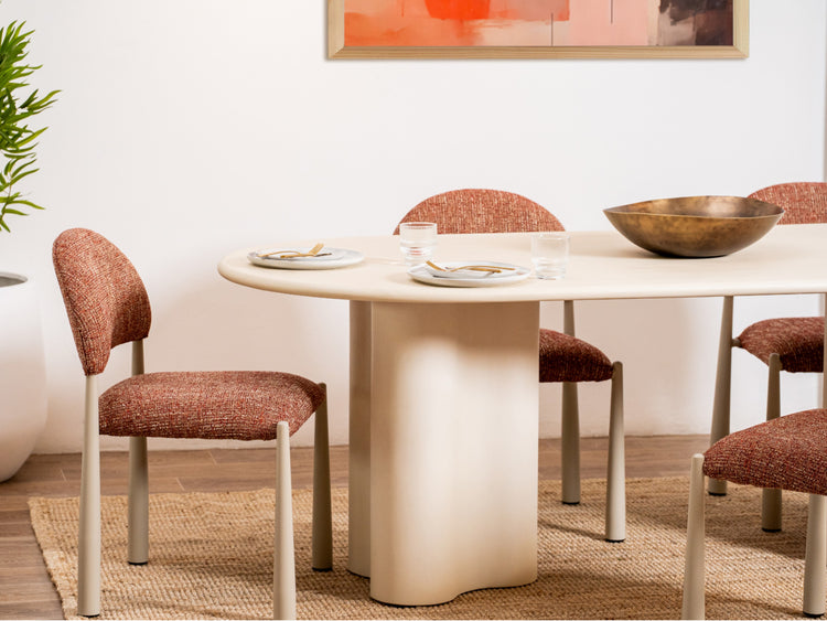 Coastal Dining Table Pebble