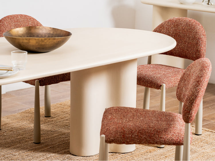 Coastal Dining Table Pebble