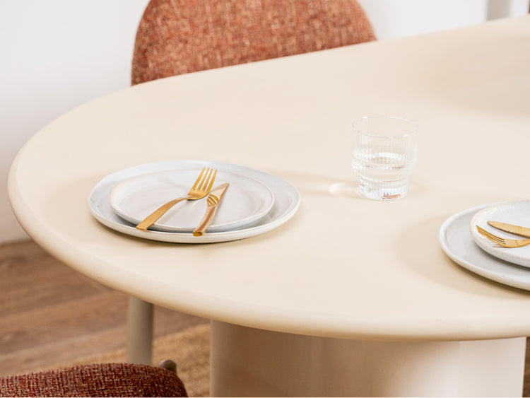 Coastal Dining Table Pebble