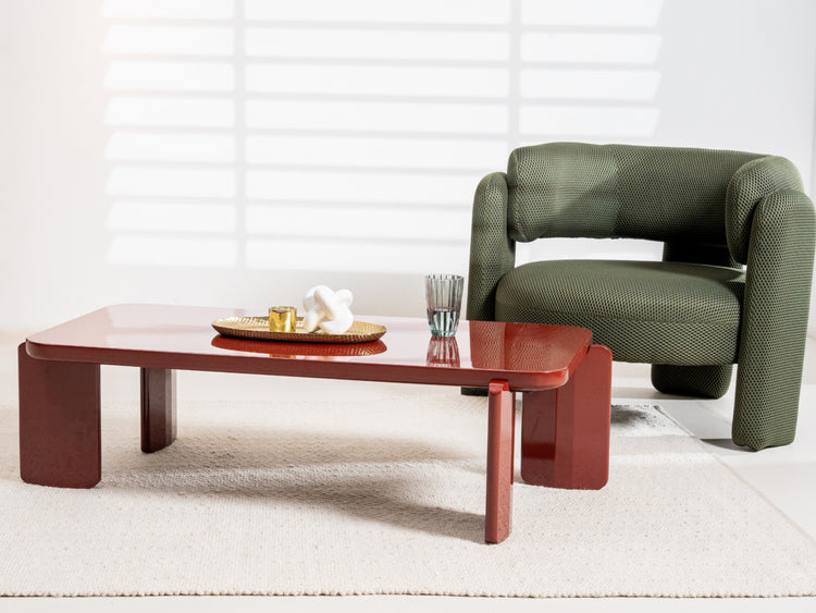 Lucky Coffee Table Red Gloss