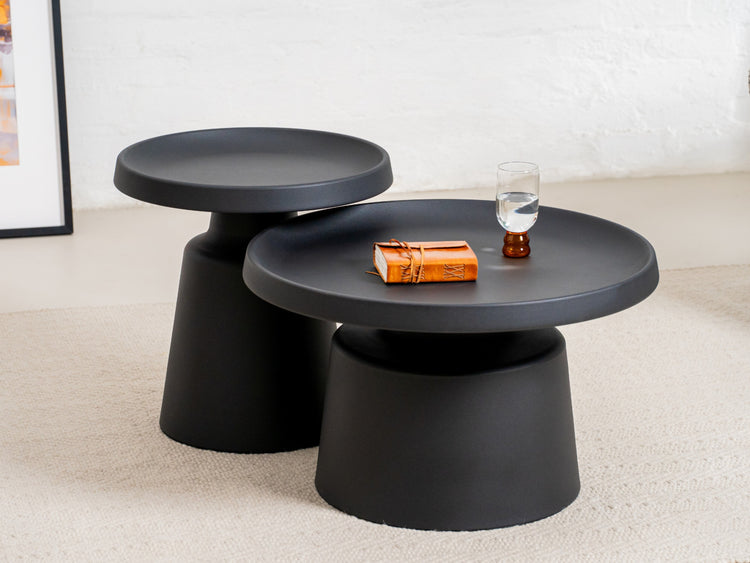 Fendi Coffee Table Set Black