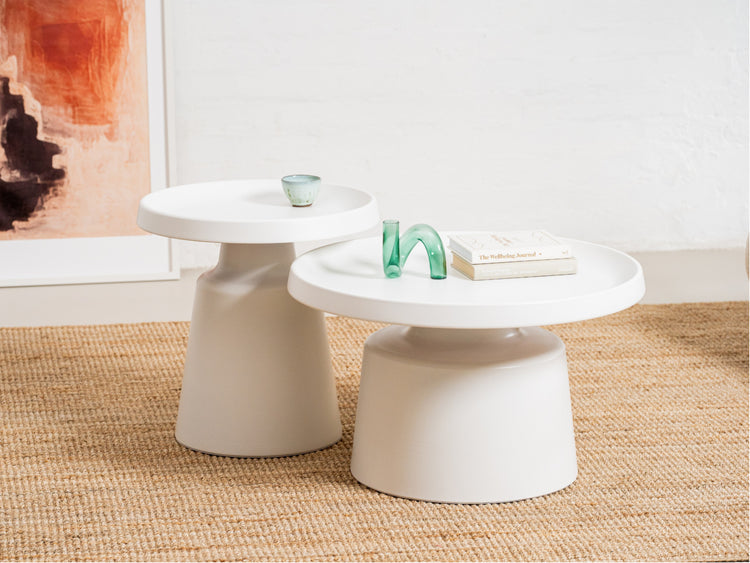 Fendi Coffee Table Set White