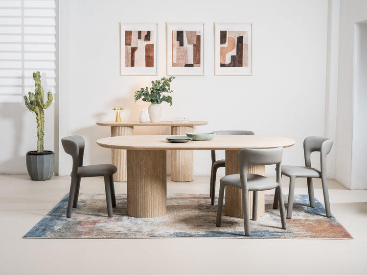 Milos Console Table Limestone