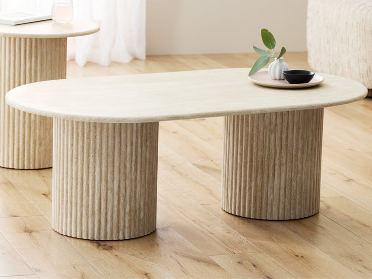 Pompeii Coffee Table Travertine
